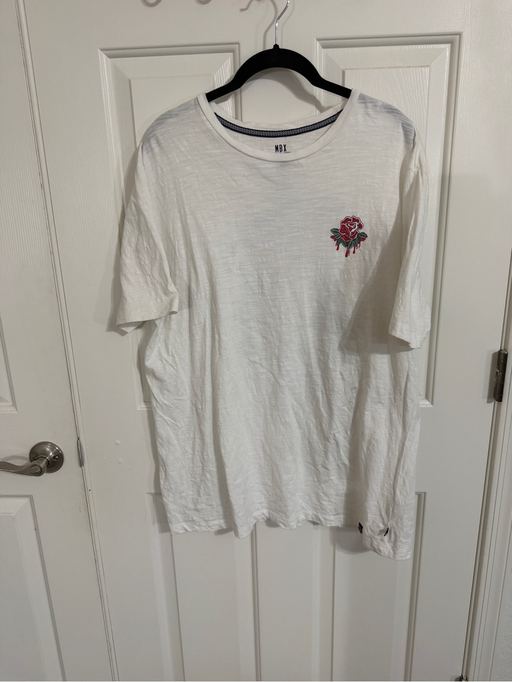 MBX Premium Goods Snake Rose Tattoo Graphic T Shirt White XL Streetwear